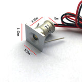 Square IP65 Mini LED Downlight Outdoor Garden Bathroom Corridor 9pcs 1W Ceiling Spot Bulb Light Sauna Lighting CE