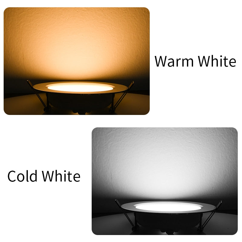 LED Downlight LED Circular Panel Light 5W Surface Mounted LED Ceiling Light led lamp for Home Decoration Warm White