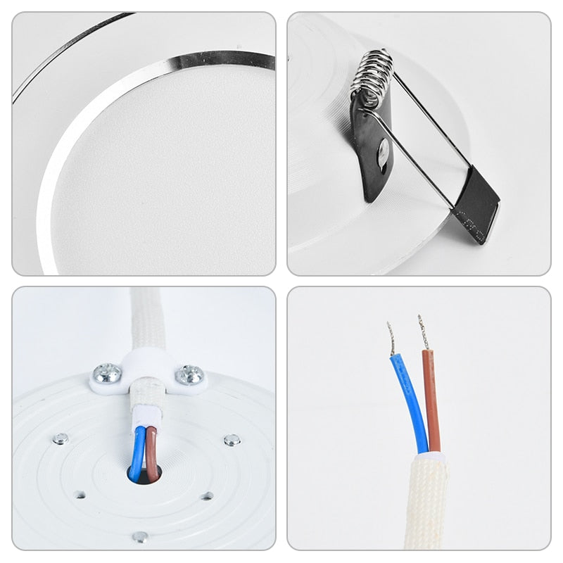 LED Downlight LED Circular Panel Light 5W Surface Mounted LED Ceiling Light led lamp for Home Decoration Warm White