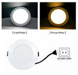 Led Downlight 5W 7W 9W 12W 15W 220V 240V LED Ceiling bathroom Lamps living room light Home Indoor Lighting Warm White Cold White