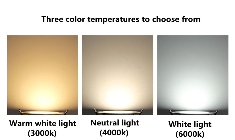 LED 12V 24V downlight 5w 7w 12w 18w 24w anti-fog and anti-glare recessed ceiling light