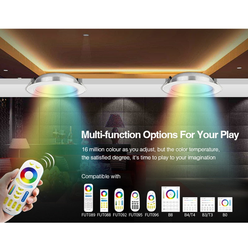 Miboxer 6W 9W 12W 15W 18W 25W RGB+CCT LED Downlight Ceiling Spotlight FUT060 FUT061 FUT062 FUT063 FUT064 FUT065 FUT066 FUT068 Spotlight