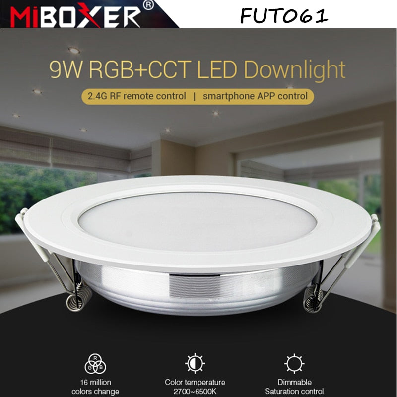 Miboxer 6W 9W 12W 15W 18W 25W RGB+CCT LED Downlight Ceiling Spotlight FUT060 FUT061 FUT062 FUT063 FUT064 FUT065 FUT066 FUT068 Spotlight
