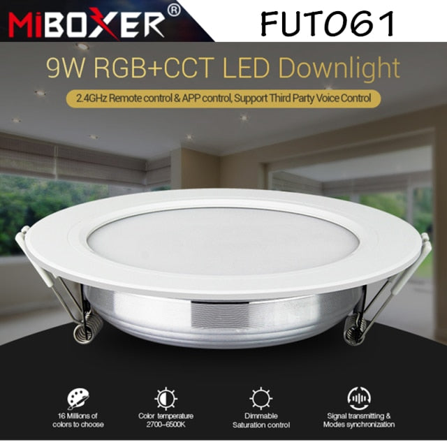 Miboxer 6W 9W 12W 15W 18W 25W RGB+CCT LED Downlight Ceiling Spotlight FUT060 FUT061 FUT062 FUT063 FUT064 FUT065 FUT066 FUT068 Spotlight