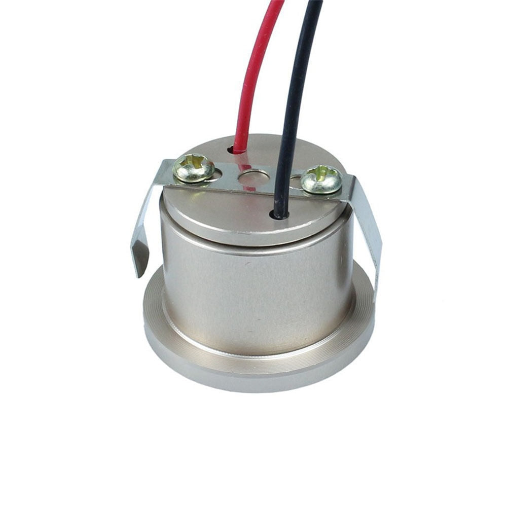 Recessed Mini Spotlight Lamp Ceiling Mounted LED Downlight Ceiling Light 1/3W Aluminum Material Light Color White/Warm white