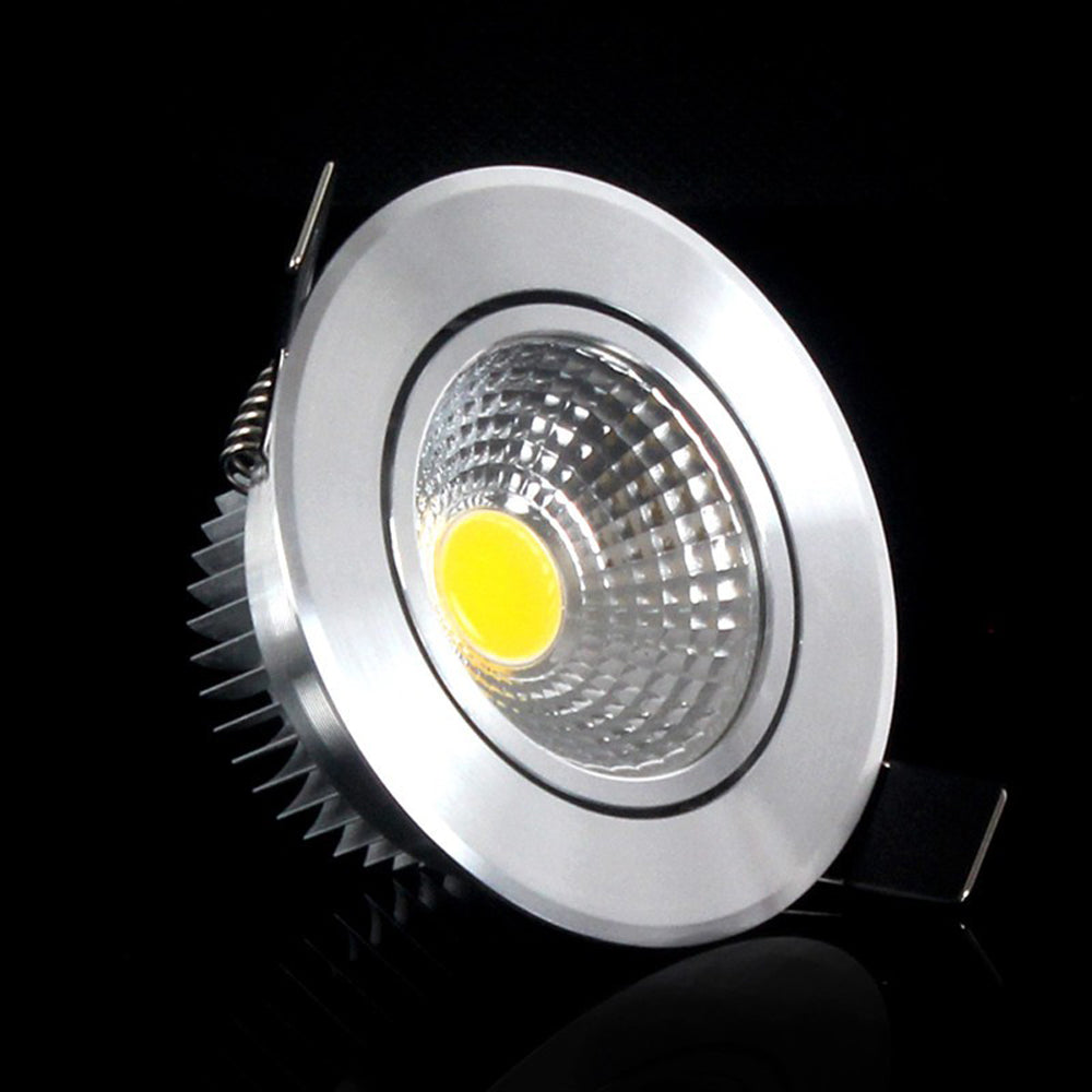 Brightness Dimmable Led Downlight COB 3W 5W 7W Ceiling light Spotlight AC110/220V Recessed Spot light Fixtures For Home