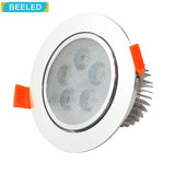 LED Downlights Recessed ceiling light LED Dimmbale 3W 5W 7W high power LED spotlight 220V dimmer LED lamps home decor aluminum