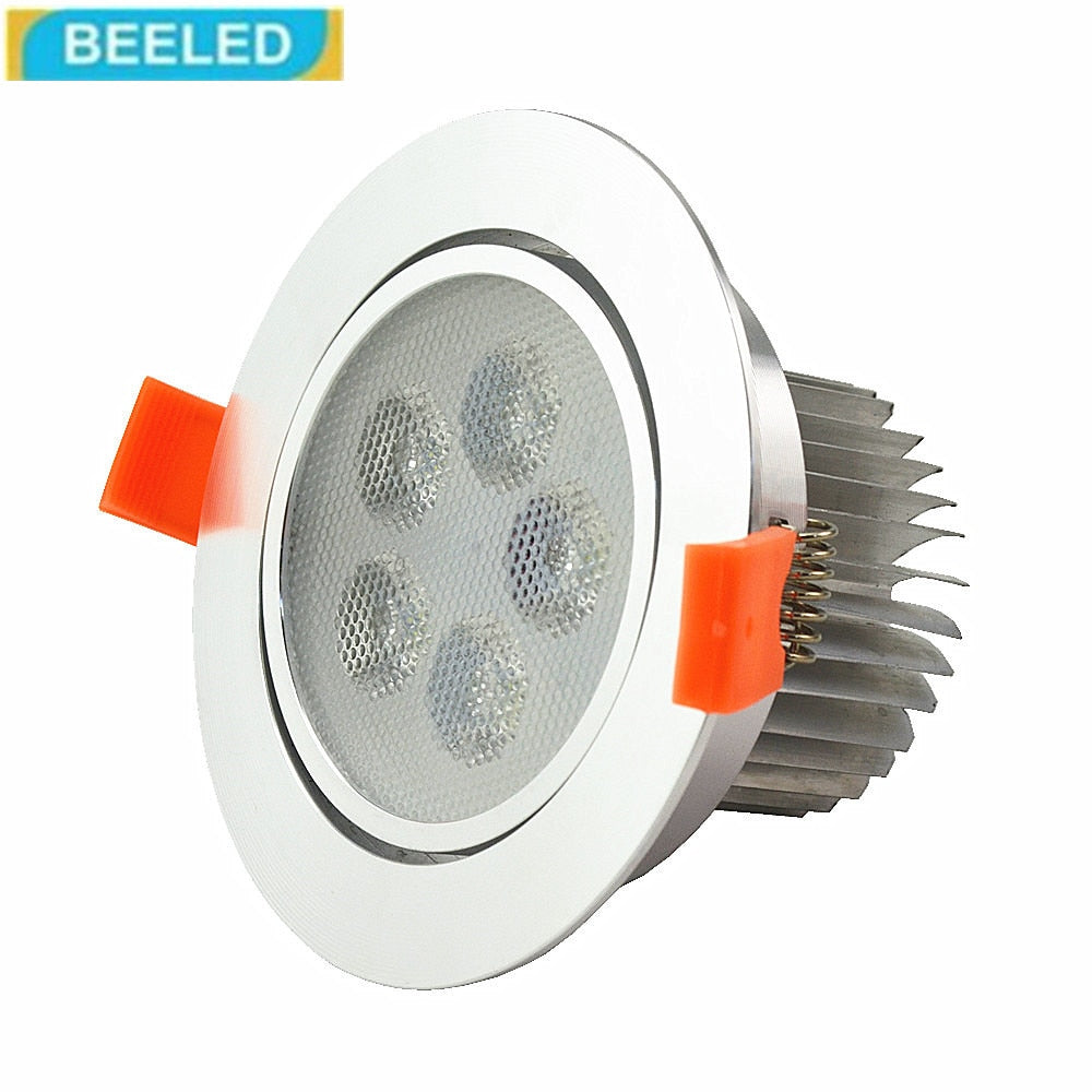 LED Downlights Recessed ceiling light LED Dimmbale 3W 5W 7W high power LED spotlight 220V dimmer LED lamps home decor aluminum