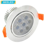 LED Downlights Recessed ceiling light LED Dimmbale 3W 5W 7W high power LED spotlight 220V dimmer LED lamps home decor aluminum