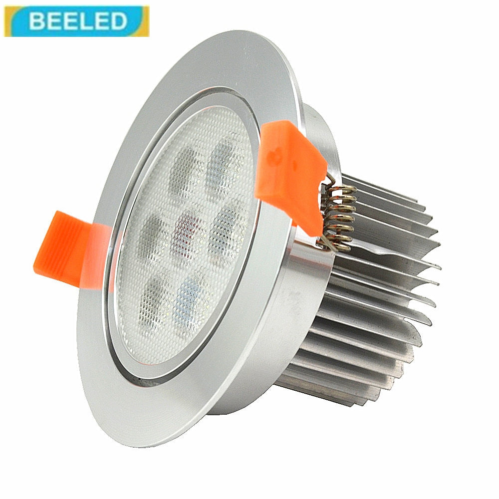 LED Downlights Recessed ceiling light LED Dimmbale 3W 5W 7W high power LED spotlight 220V dimmer LED lamps home decor aluminum