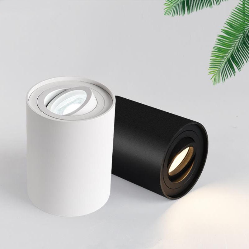 Dimmable Rotating 360° LED Downlights 10W 30W COB LED Ceiling Spot Lights GU10 Light Source LED Background Lamps Indoor Lighting