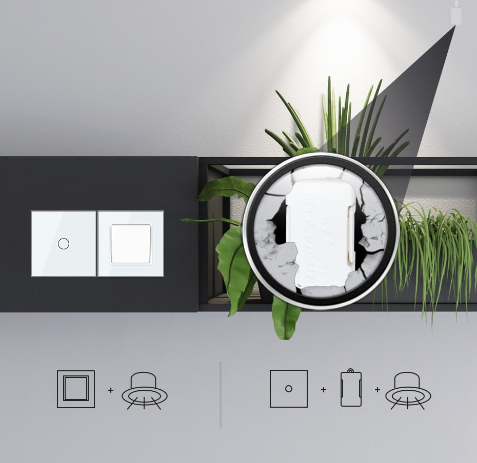 LIVOLO Wifi Smart LED Downlight Warm Bulb,RGB+CCT,Google Home/Alexa Control,Colorful Changeable,Dimmer Timer Function