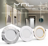 Recessed Round LED Downlight 18W 15W 12W 9W 5W 10PCS/lot LED Ceiling Lamp AC 220V 230V 240V Cold Warm White Indoor Lighting
