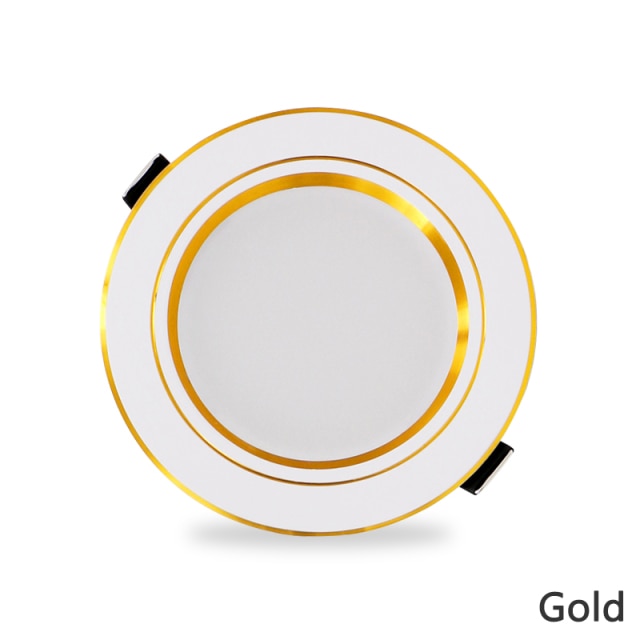 Recessed Round LED Downlight 18W 15W 12W 9W 5W 10PCS/lot LED Ceiling Lamp AC 220V 230V 240V Cold Warm White Indoor Lighting