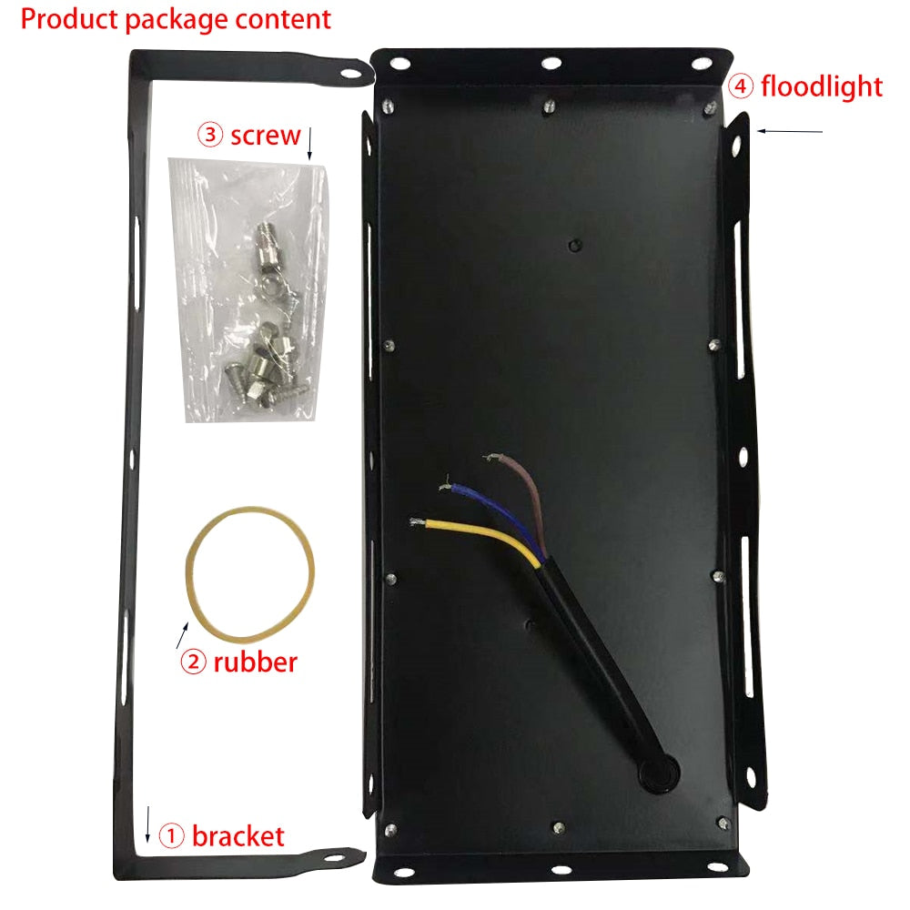 Focos LED Spotlight 50W 100W AC 220V Refletor LED Spot Flood Light Garden Lighting Floodlight Outdoor Kitchen Street Lighting