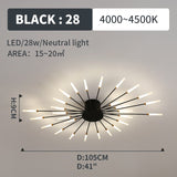 Fireworks led Chandelier For Living Room Bedroom Home chandelier Modern Led Ceiling Chandelier Lamp Lighting chandelier