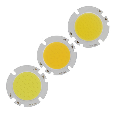 Epistar chips 10W 15W 20W 30W 1pcs 5pcs 10pcs LED COB round Light Source Module COB Warn Nature White for downlight