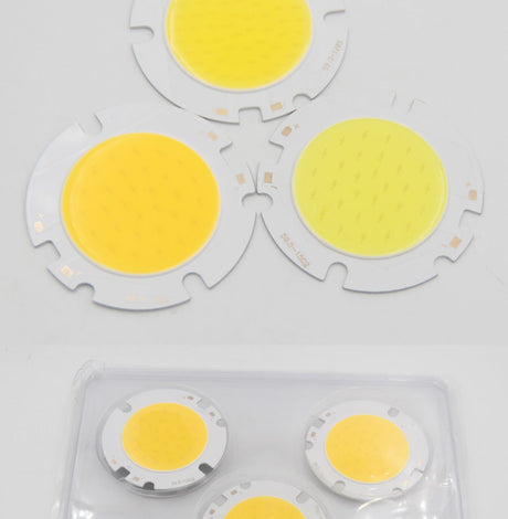 Epistar chips 10W 15W 20W 30W 1pcs 5pcs 10pcs LED COB round Light Source Module COB Warn Nature White for downlight