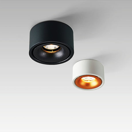 Ultra-Thin Round Surface Mounted COB LED Downlights 7W/10W/12W LED Ceiling Spot Lights AC110~240V LED Background Lamps Lighting