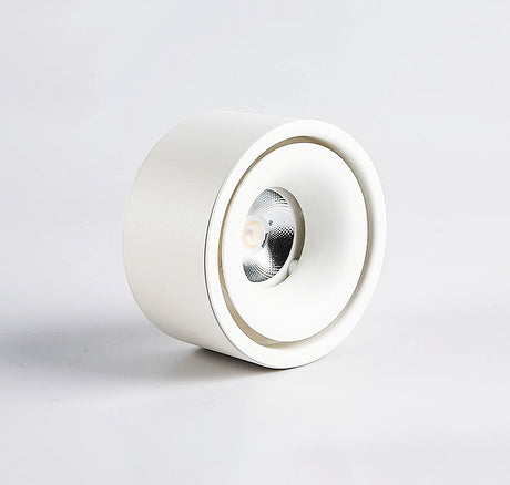 Ultra-Thin Round Surface Mounted COB LED Downlights 7W/10W/12W LED Ceiling Spot Lights AC110~240V LED Background Lamps Lighting