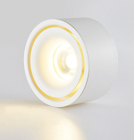 Ultra-Thin Round Surface Mounted COB LED Downlights 7W/10W/12W LED Ceiling Spot Lights AC110~240V LED Background Lamps Lighting