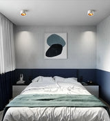 Ultra-Thin Round Surface Mounted COB LED Downlights 7W/10W/12W LED Ceiling Spot Lights AC110~240V LED Background Lamps Lighting