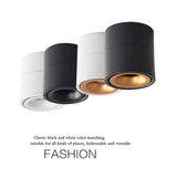 Led Lights Downlight Foldable Ceiling Lamp Surface Mounted Indoor Led Lighting 7w 10w 12w For Kitchen Bedroom Living Room