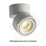 Led Lights Downlight Foldable Ceiling Lamp Surface Mounted Indoor Led Lighting 7w 10w 12w For Kitchen Bedroom Living Room