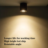 Extremly bright surface mounted led downlight Gu10 base led down light for home indoor lighting