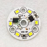 AC220V LED Module 3W 5W 32mm 100lm/W Downlight PCB Aluminum plate White/Warm SMD2835 Smart IC Driver For Downlight Ceiling Lamps
