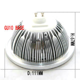 LED Downlight AR111 15W 20W COB LED Downlight Dimmable GU10 AR111 QR111 ES111 G53 LED Bulb light AC110V/220V/DC12V Spotlight
