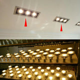 LED Downlight AR111 15W 20W COB LED Downlight Dimmable GU10 AR111 QR111 ES111 G53 LED Bulb light AC110V/220V/DC12V Spotlight