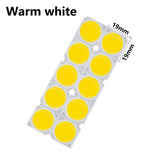 LED COB Light 10pcs a lot 30W LED COB Light Bulb On Board 19*19mm High Power LED Chip Light Lamp Spotlight Downlight Lamps
