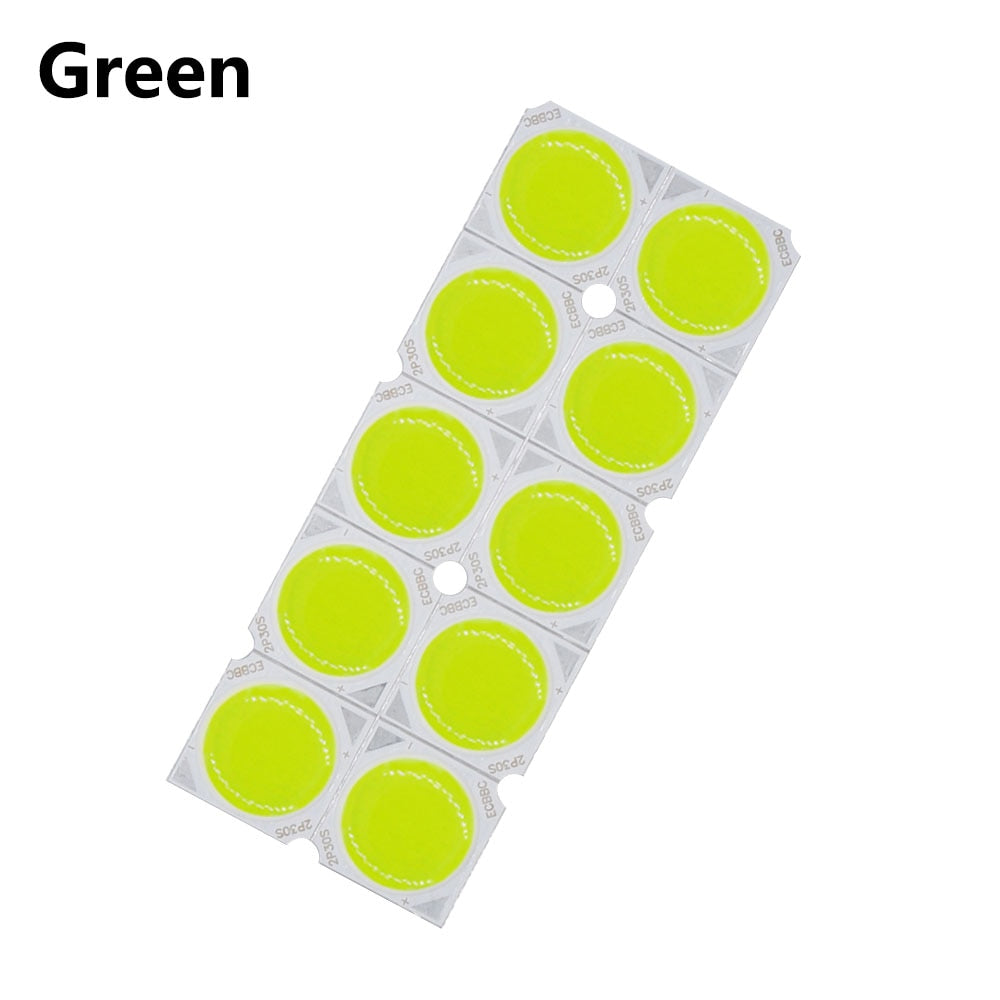 LED COB Light 10pcs a lot 30W LED COB Light Bulb On Board 19*19mm High Power LED Chip Light Lamp Spotlight Downlight Lamps