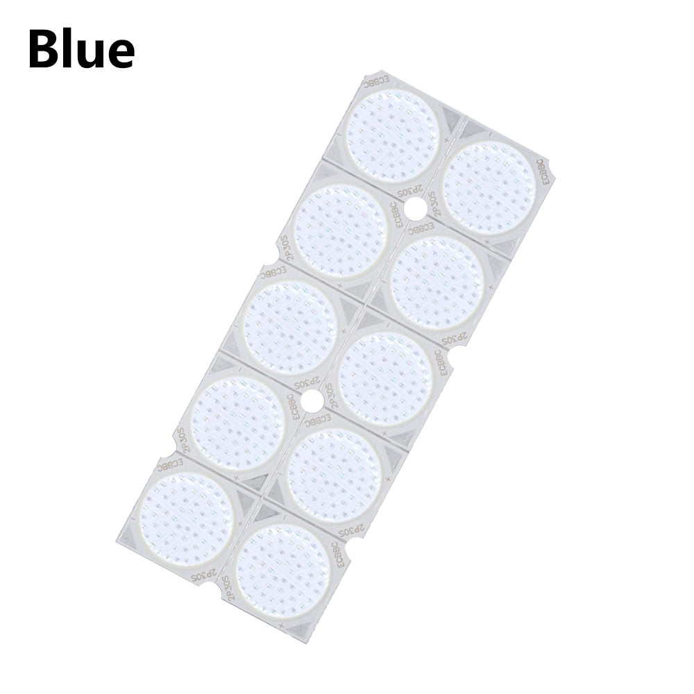 LED COB Light 10pcs a lot 30W LED COB Light Bulb On Board 19*19mm High Power LED Chip Light Lamp Spotlight Downlight Lamps