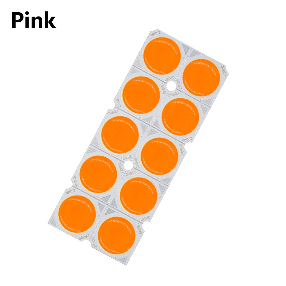 LED COB Light 10pcs a lot 30W LED COB Light Bulb On Board 19*19mm High Power LED Chip Light Lamp Spotlight Downlight Lamps