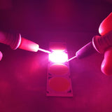 LED COB Light 10pcs a lot 30W LED COB Light Bulb On Board 19*19mm High Power LED Chip Light Lamp Spotlight Downlight Lamps