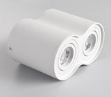 Dimmable Rotating 360° LED Downlights 10W 30W COB LED Ceiling Spot Lights GU10 Light Source LED Background Lamps Indoor Lighting