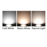 220V 7W 3 Color Dimmable Led Downlight Round Led Recessed Ceiling Panel Light Led Down Light Fixture Lamp Ceiling Lamp