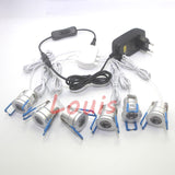 YRANK 1.5W DC12V LED Downlight LED Spotlight Ceiling Lamps Home Kitchen Showcase Cabinet Indoor Lighting Warm Cool White