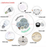 led aluminum plate board for high power beads, 4w 12W 28mm LED pcb board for bulb light downlight etc