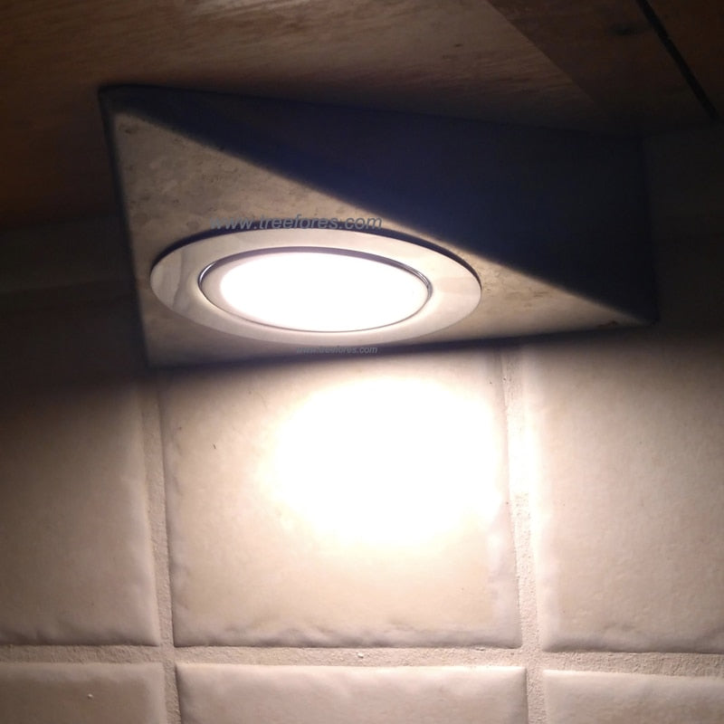 IP65 Slim 14mm Mini Spotlight LED Built-in 3W Small Bulb Downlight 12V Indoor Kitchen Bathroom Living Room Ceiling