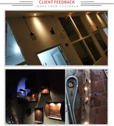 Spot 6 pcs/set Window frame Showcase Bar counter 110-220V Small spotlight 1W Embedded Built-in LED Cut hole 25mm Mini downlight