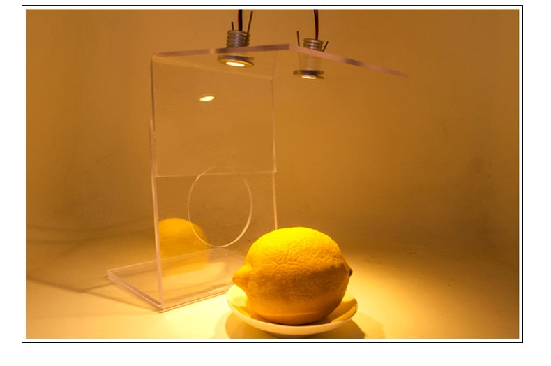 Spot 6 pcs/set Window frame Showcase Bar counter 110-220V Small spotlight 1W Embedded Built-in LED Cut hole 25mm Mini downlight