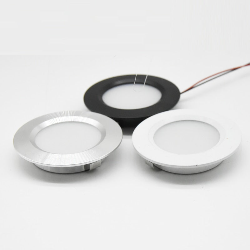 RGBW IP65 Slim 14mm 3W 5W 7W 2.5inch 12V Dimmable LED Downlight D55mm Recessed Kitchen Bulb Lamp Bathroom Spot Lighting Fixture