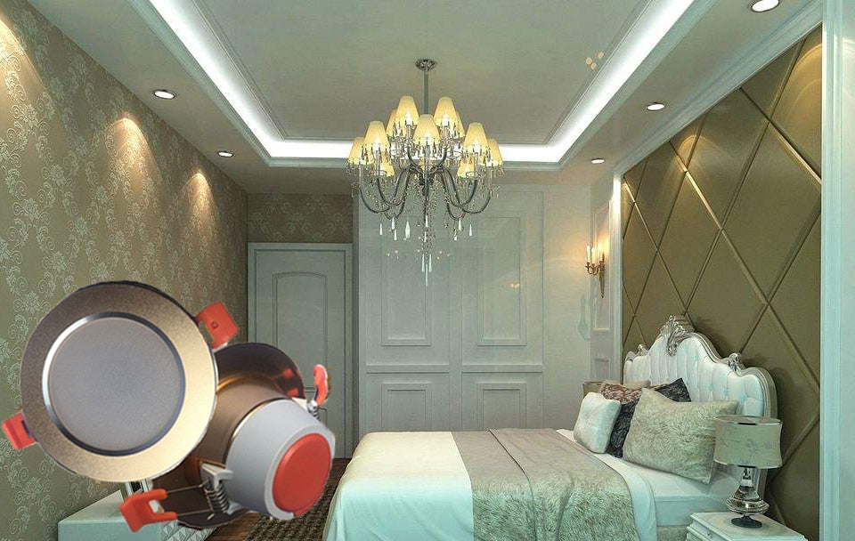 Focos Led Techo Led Downlight Led Bulb 15W 12W 9W 5W 3W Round 220V 230V 240V For Bedroom Kitchen Indoor LED Spot Light
