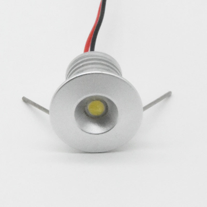 Mini Spotlight DIY 1W 12V 24V Lighting Fixture D13mm D15mm Interior LED Spot Lamp CE Kitchen Cabinet Ceiling Downlight