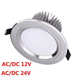 LED Low voltage 12v 24v Spotlight/Downlight 3w/5w/7w/9w/12w/15w/18w Recessed Ceiling light