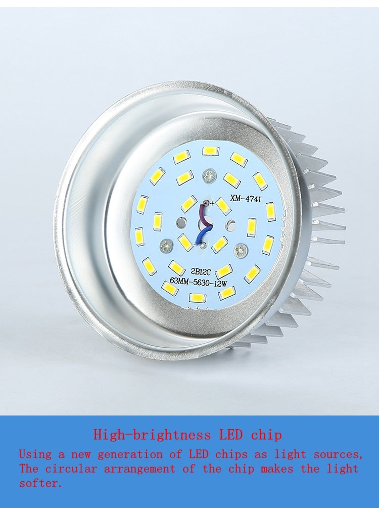 LED Low voltage 12v 24v Spotlight/Downlight 3w/5w/7w/9w/12w/15w/18w Recessed Ceiling light