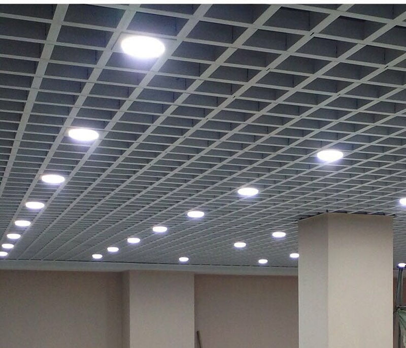 Dimmable LED downlight COB spotlight ceiling light AC85-265V 6w 10w 14w recessed downlight square led panel light